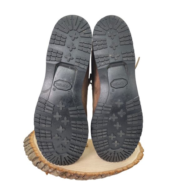 Vintage Cole Haan Chukka Ankle Boots Leather Brown Vibram Soles Size 7 - Picture 6 of 9